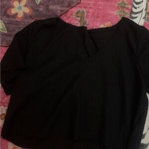 Elegant Black Women's Top